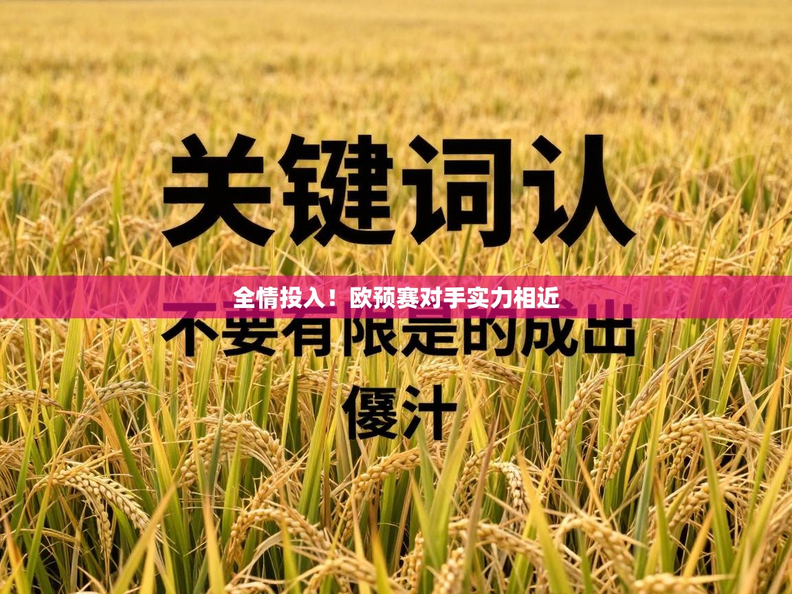 开云体育app下载地址-全情投入！欧预赛对手实力相近  第4张